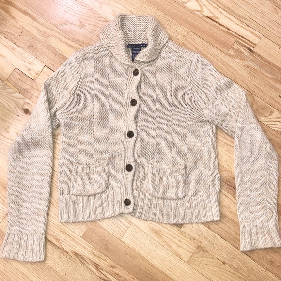 western shawl cardigan